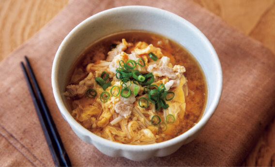 「えのたま豚汁」レシピ／有賀 薫さん