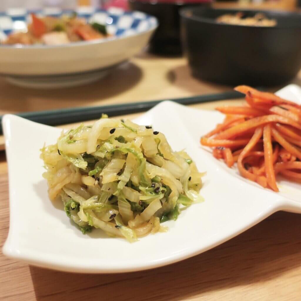 コウケンテツ　ナムル　白菜ナムル　にんじんナムル　大根ナムル