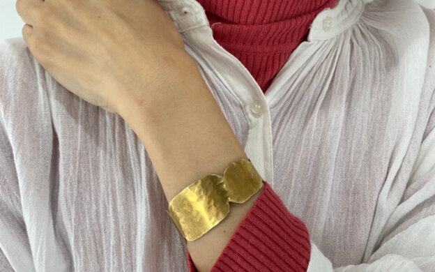 真鍮バングル