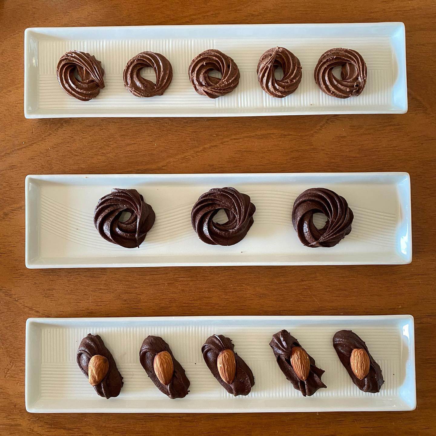 写真：近藤幸子さんのレシピで作った「材料2つ！サクサク焼きチョコレート」
