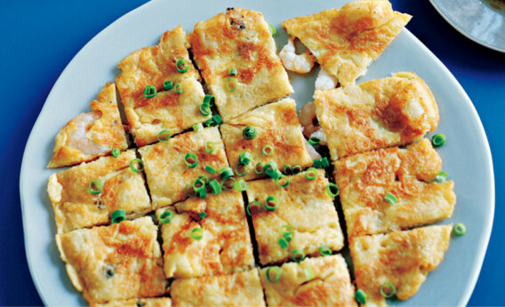 「シーフードミックスのもちっとチヂミ」レシピ／ぐっち夫婦