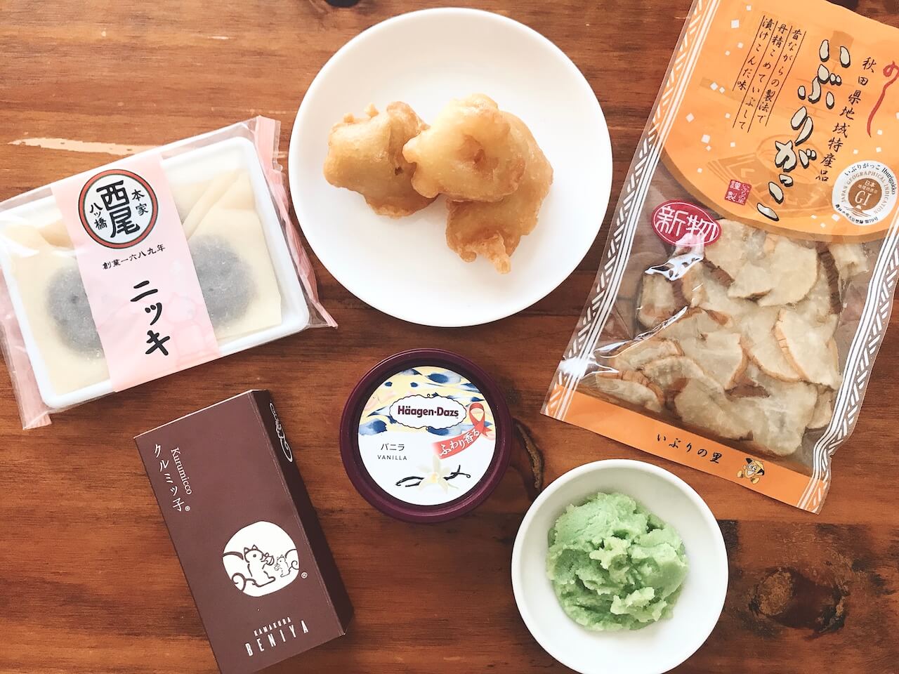 バニラアイス　組み合わせ