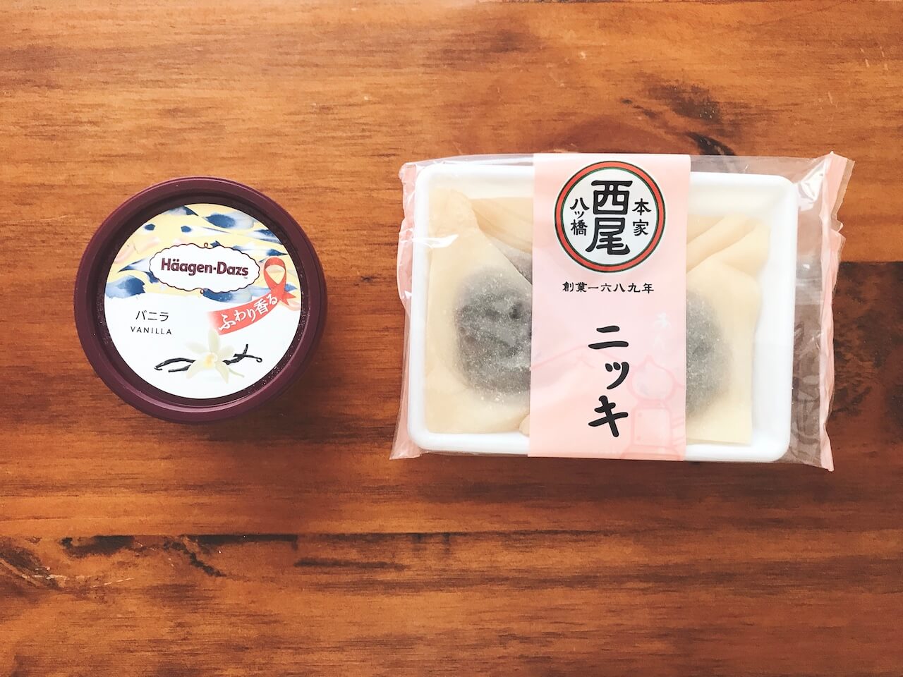 バニラ×生八ツ橋