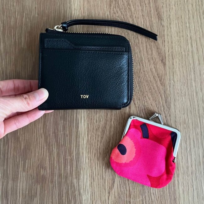 tovのミニ財布とmarimekkoのがま口財布。 | LEE