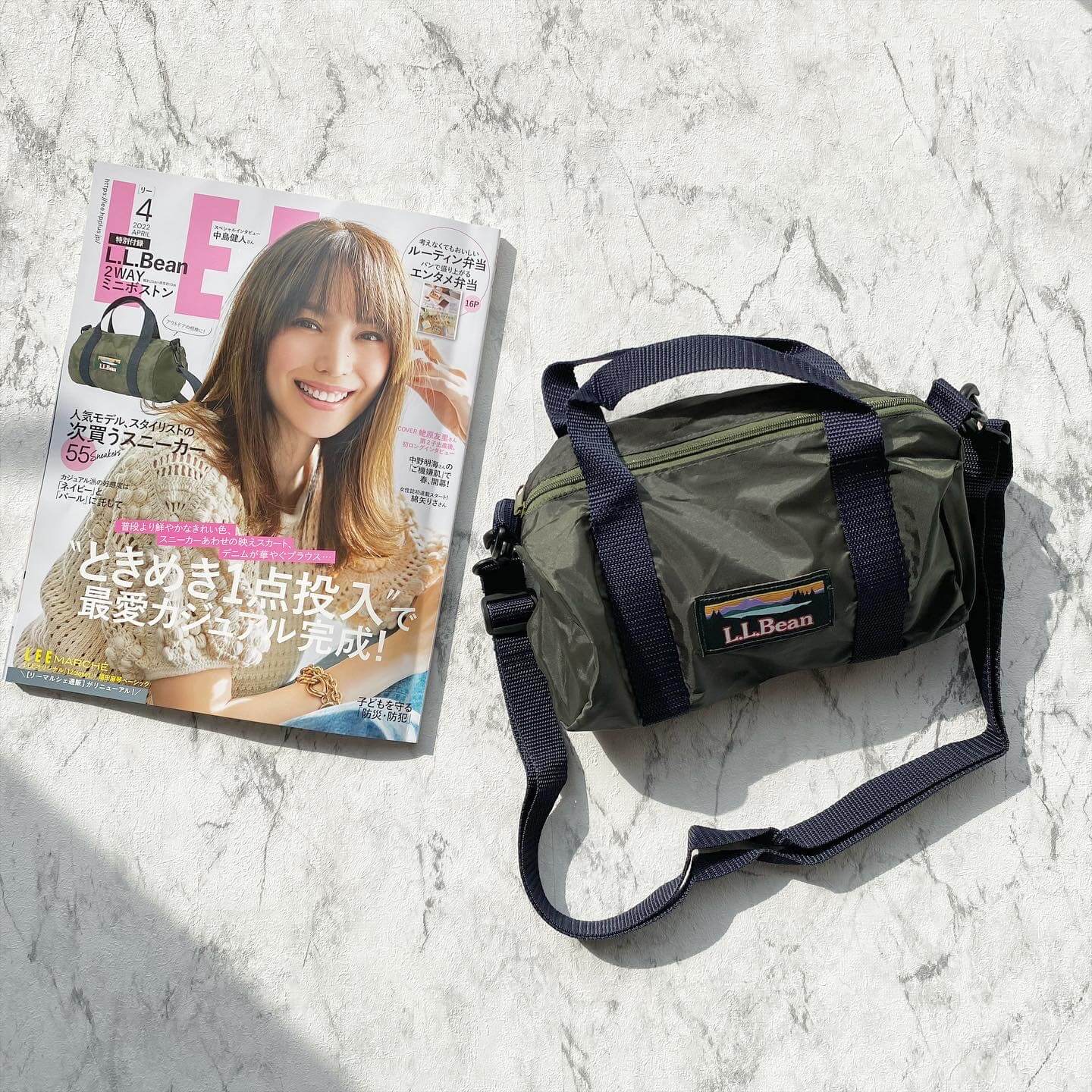 LEE4月号】L.L.Beanミニバッグ付録付きで発売中♡ | LEE