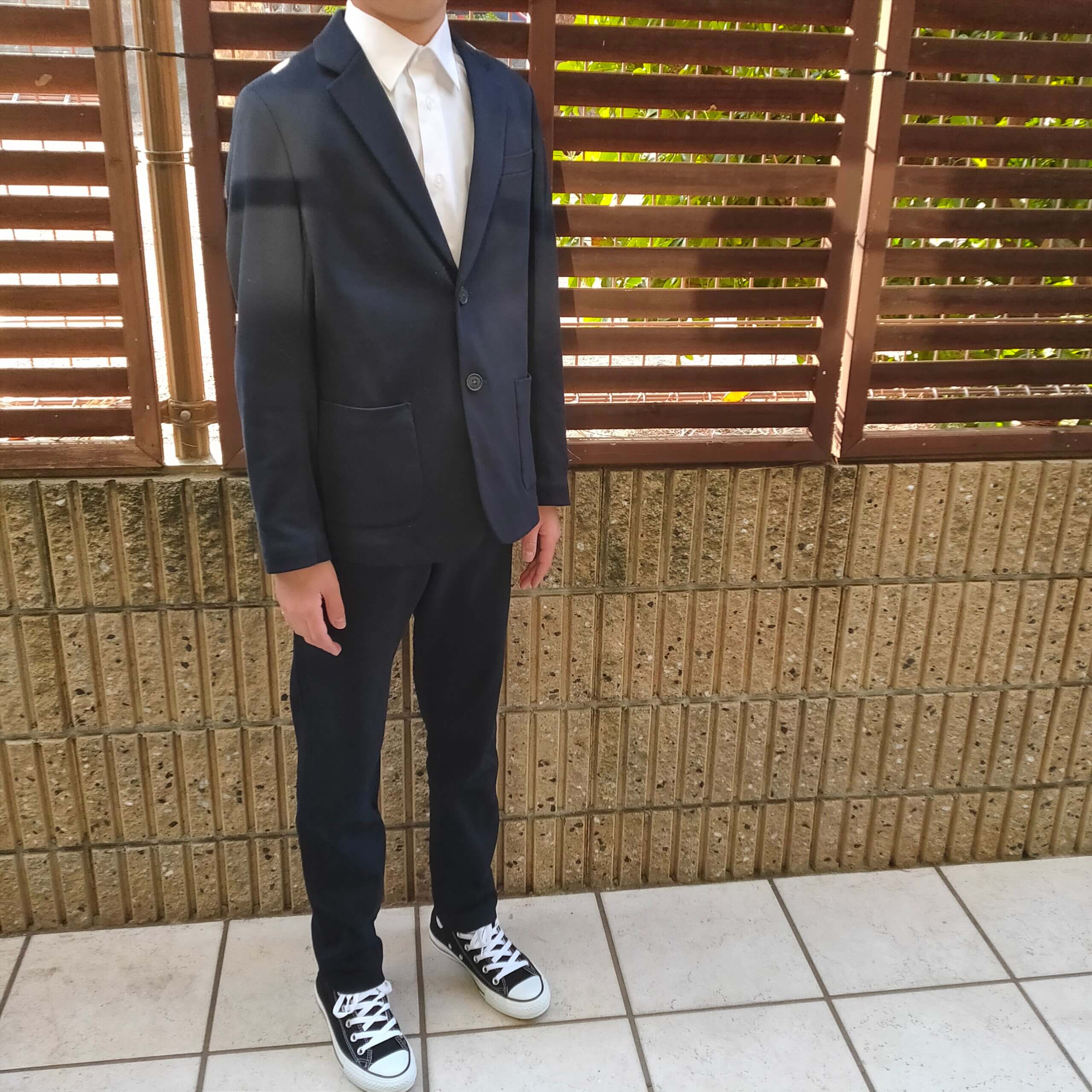 ユニクロKIDS】¥6000で息子の卒業式用スーツを準備 | LEE