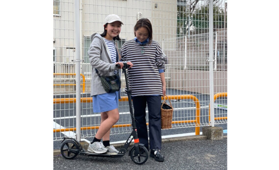 徳永千夏さん親子