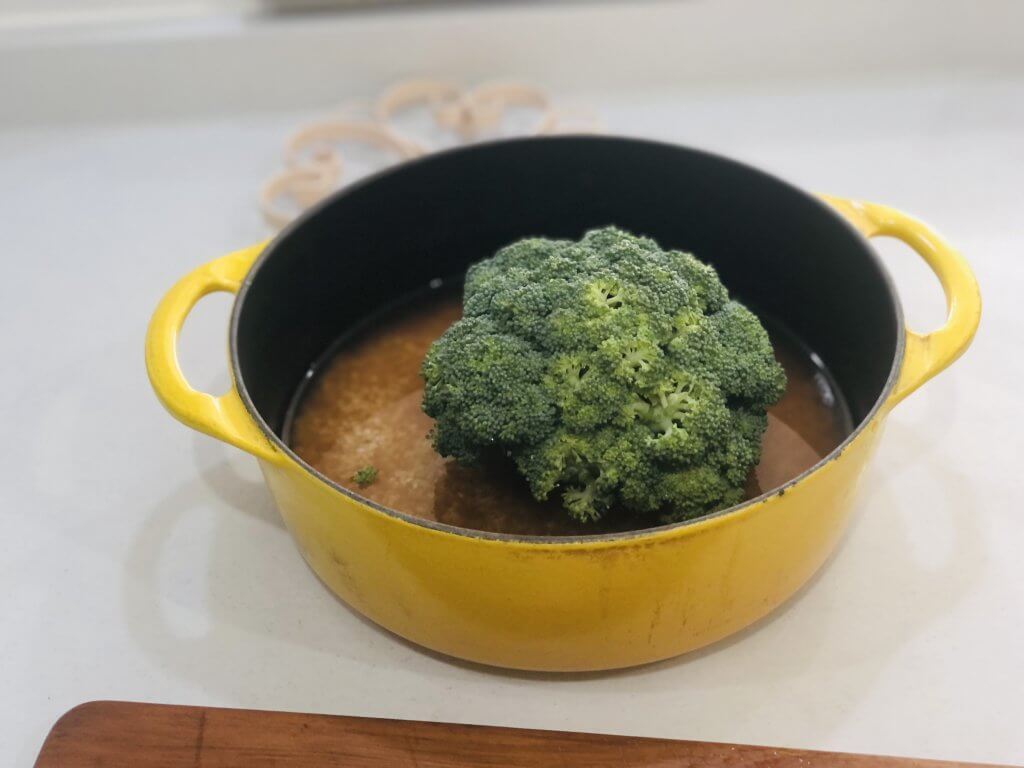 ブロッコリー丸ごと炊き込みご飯