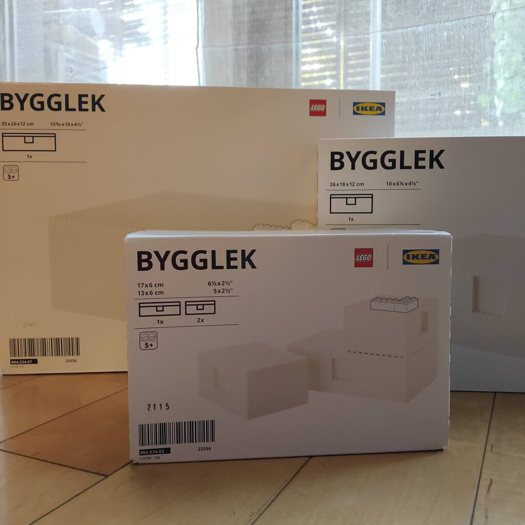 IKEA　ビッグレク　レゴケース