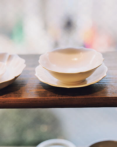 花楓さんが愛用する「JICON」の小鉢と取り皿　コトゴト