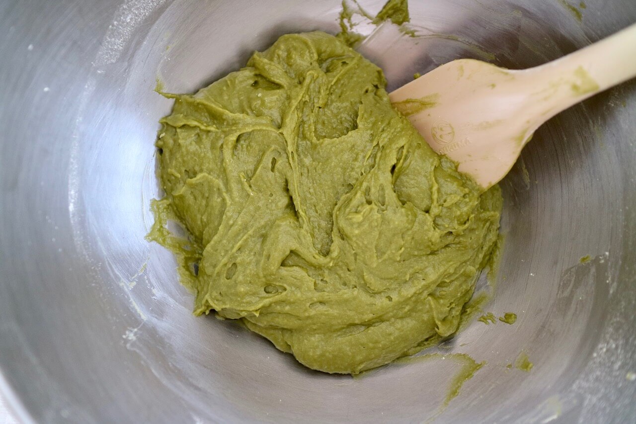 緑茶のマフィンの作り方3