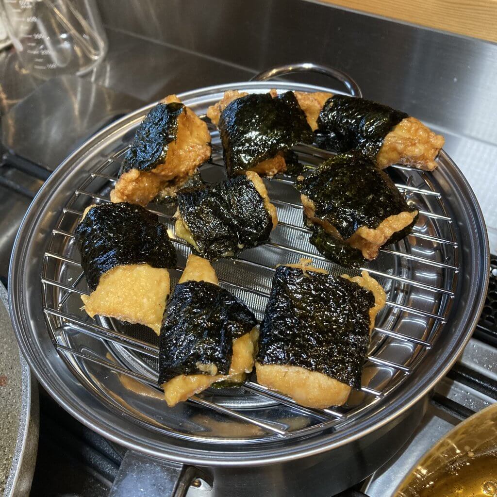 鶏むね肉の磯辺揚げ