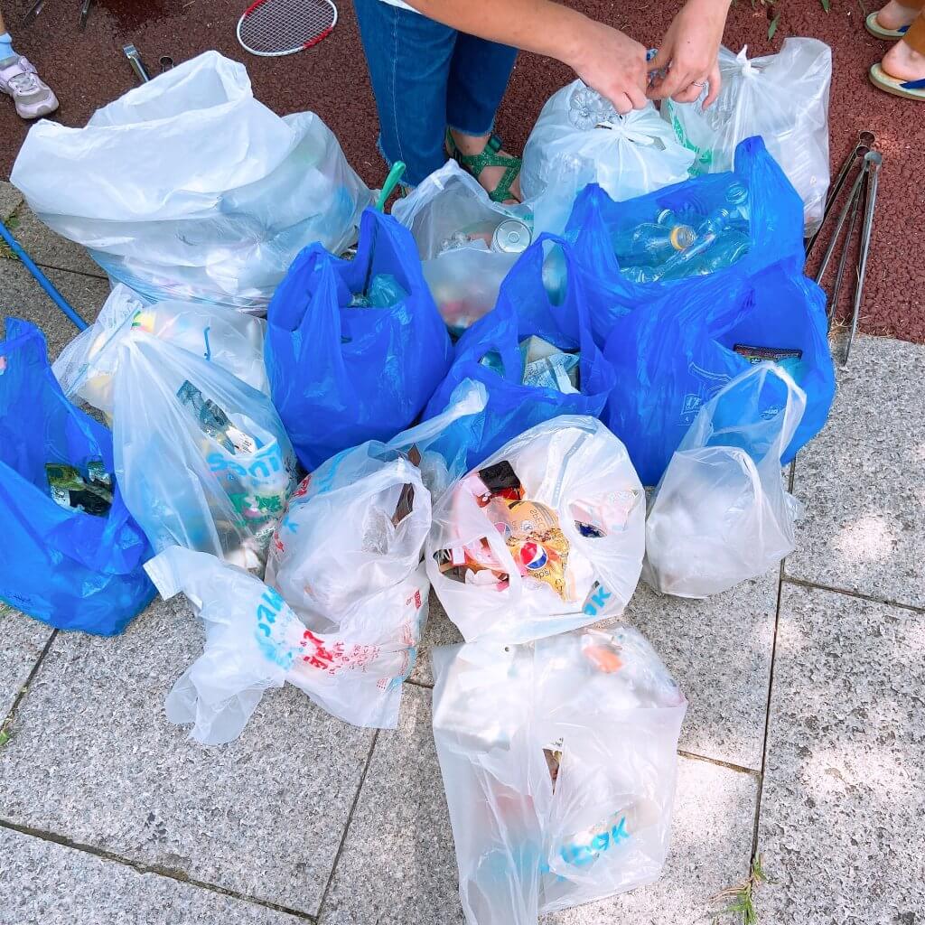 ごみ拾い　サスティナブル