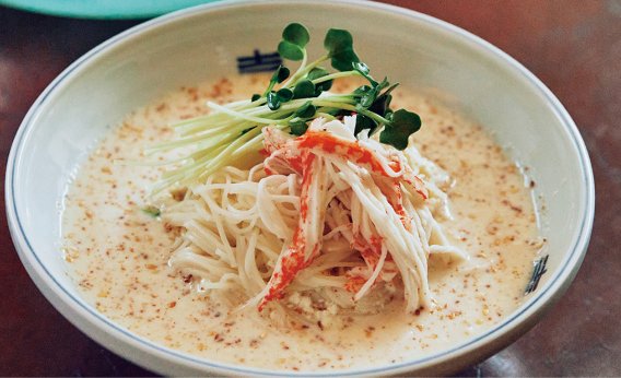 夏にぴったり！豆乳と豆腐で濃厚スープ麺「コングクス」レシピ／堤 人美さん