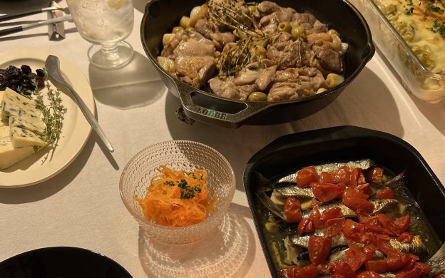 バースデーディナー　家族のレシピ　おうちごはん