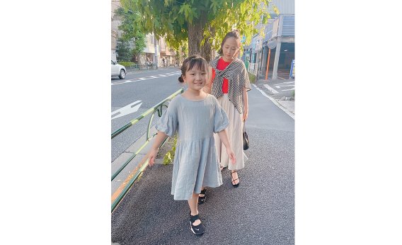 徳永千夏さん親子