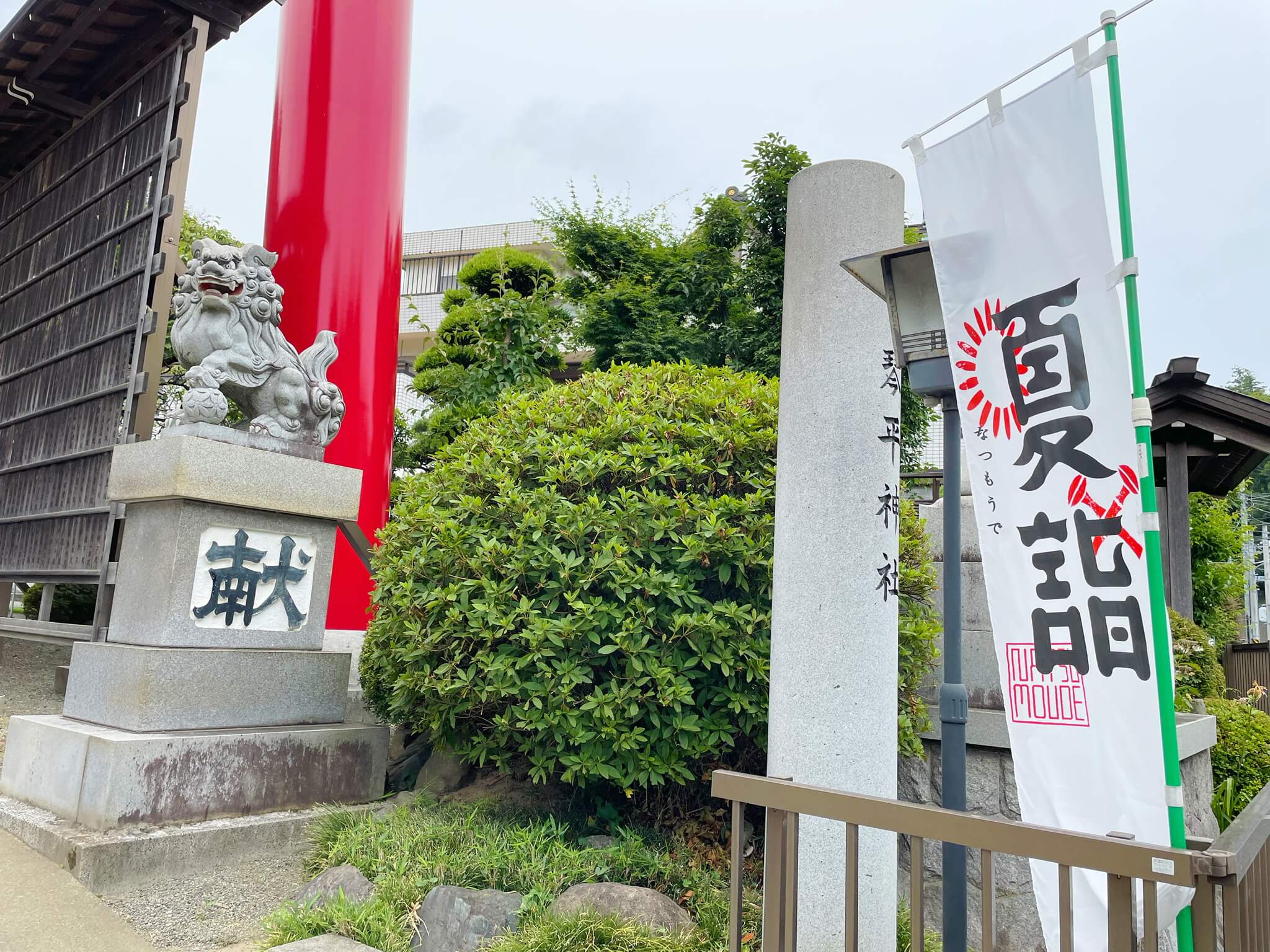 夏詣　琴平神社　2022　LEE100人隊　TB　はな