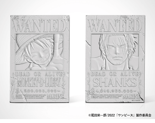＜ISETAN 3D ART PROJECT＞ONE PIECE wanted slete​　100点限り 132,000円 