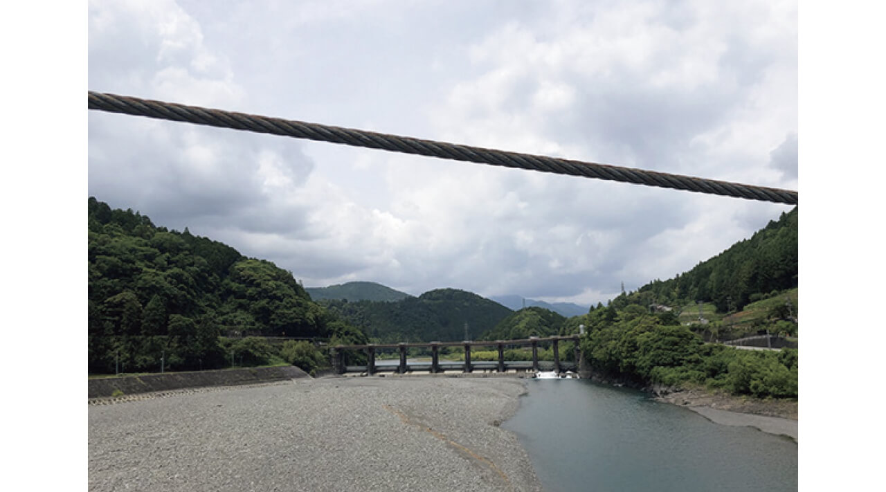 塩郷の吊橋 (恋金橋）