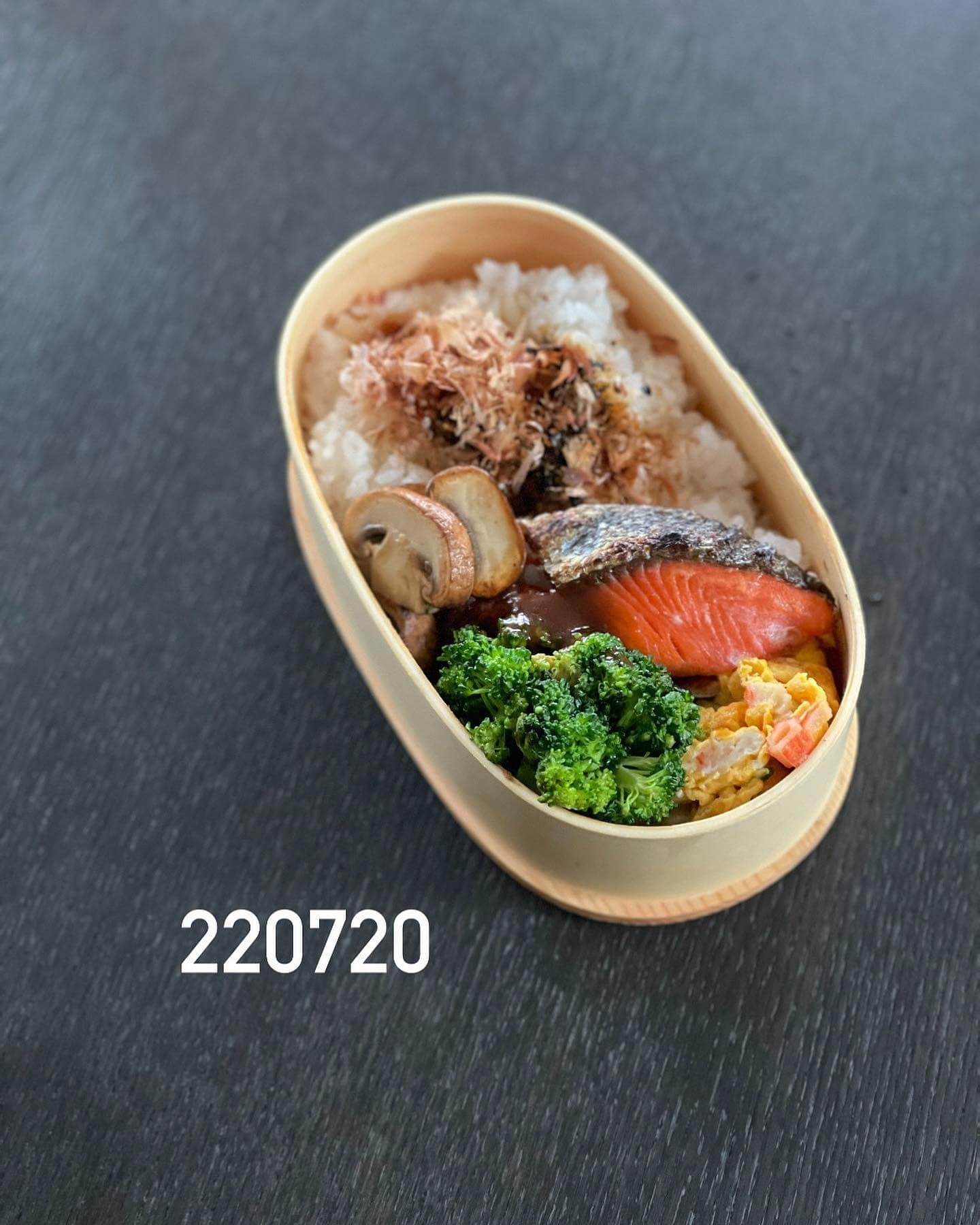 写真：曲げわっぱ弁当2022年07月20日の分