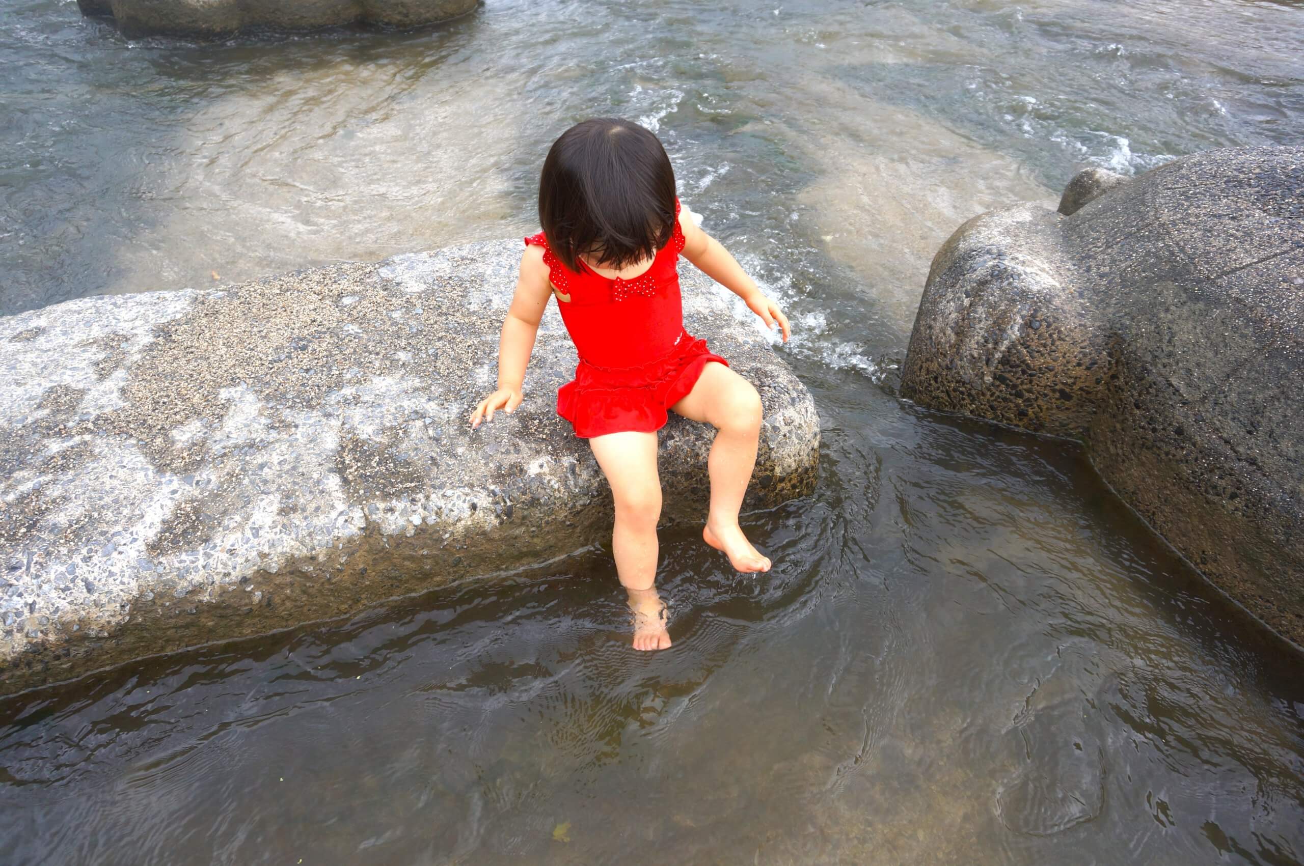 LEE100人隊 一問一答 夏 夏休み 川遊び