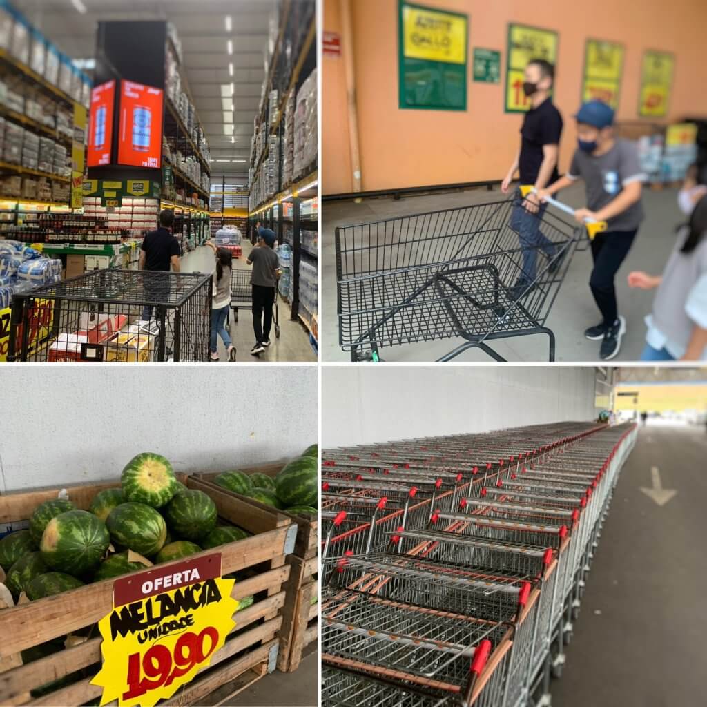 海外スーパー、ブラジルの巨大なスーパーマーケット