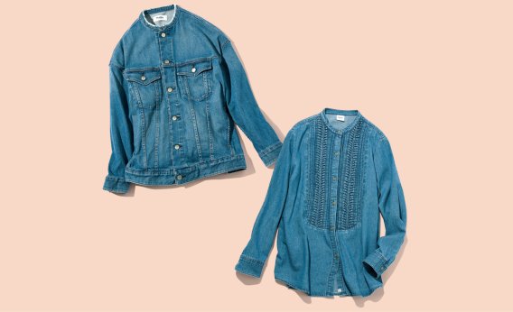 1枚羽織るだけでおしゃれに決まる！大HITデニム「アウター＆シャツ」