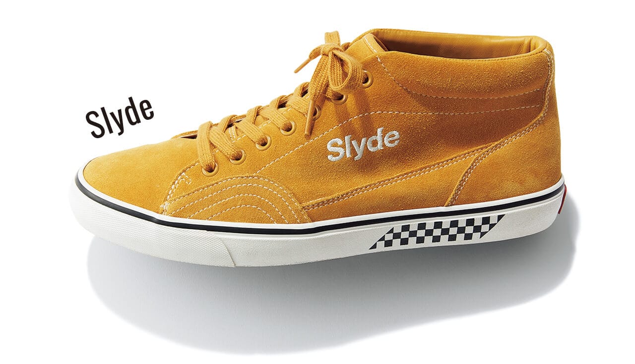 ［SLYDE TECH MID CUT SUEDE SHOES］￥13200／エイチエルエヌエー（スライド）