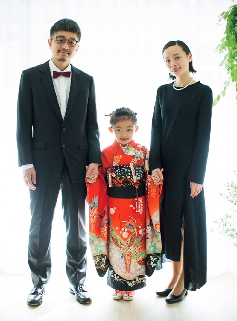 鈴木薫さんのハレの日系のフォーマル服