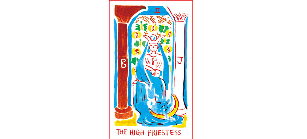 02THE HIGE PRIESTESS 女教皇