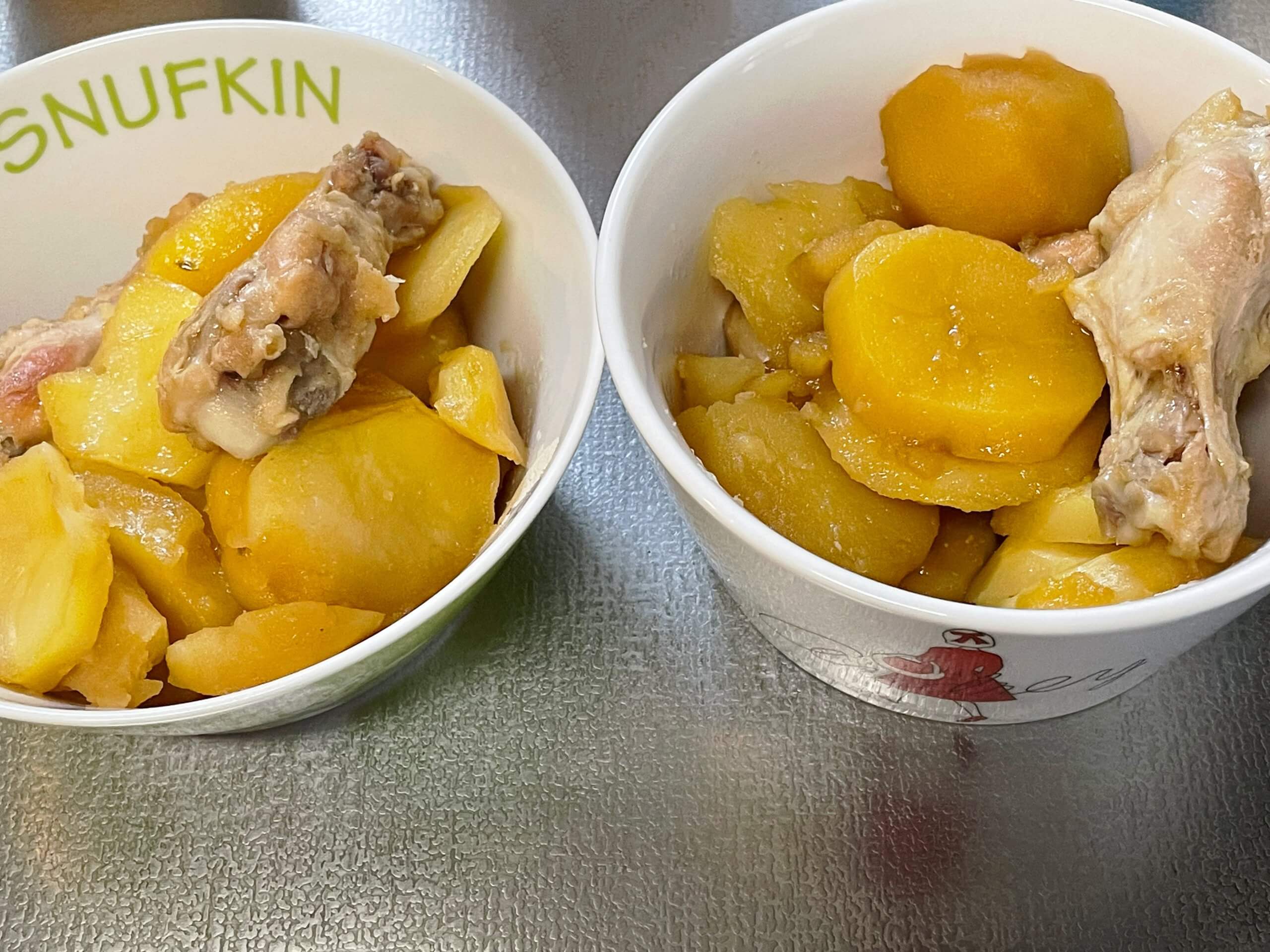 じゃがいもと鶏肉の洋風コンソメ蒸し Shunkonカフェ　山本ゆりさんレシピ