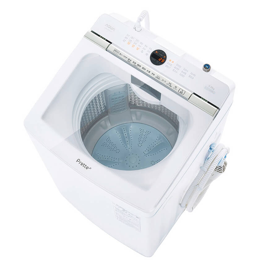 タテ型洗濯乾燥機 ES-PW8G-S／シャープ（洗濯・脱水：8㎏　乾燥：4.5㎏）￥210000前後／シャープ