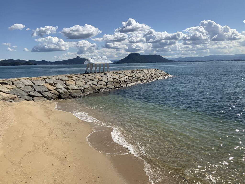 男木島の海