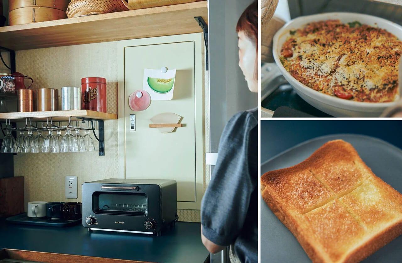 小堀紀代美さんのキッチン　パン粉焼き　トースト