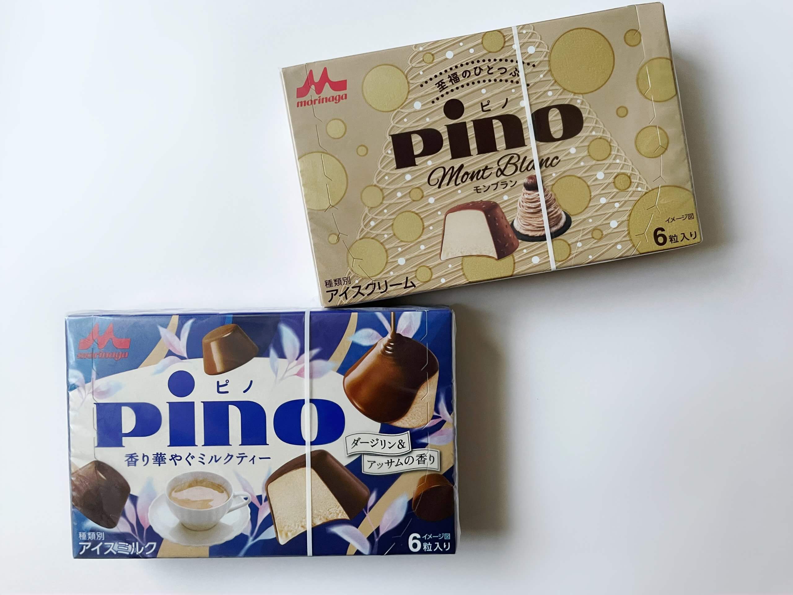 森永製菓　ピノ　PINO　モンブラン　香り華やぐミルクティー　LEE100人隊　TB　はな　今日のお買い物