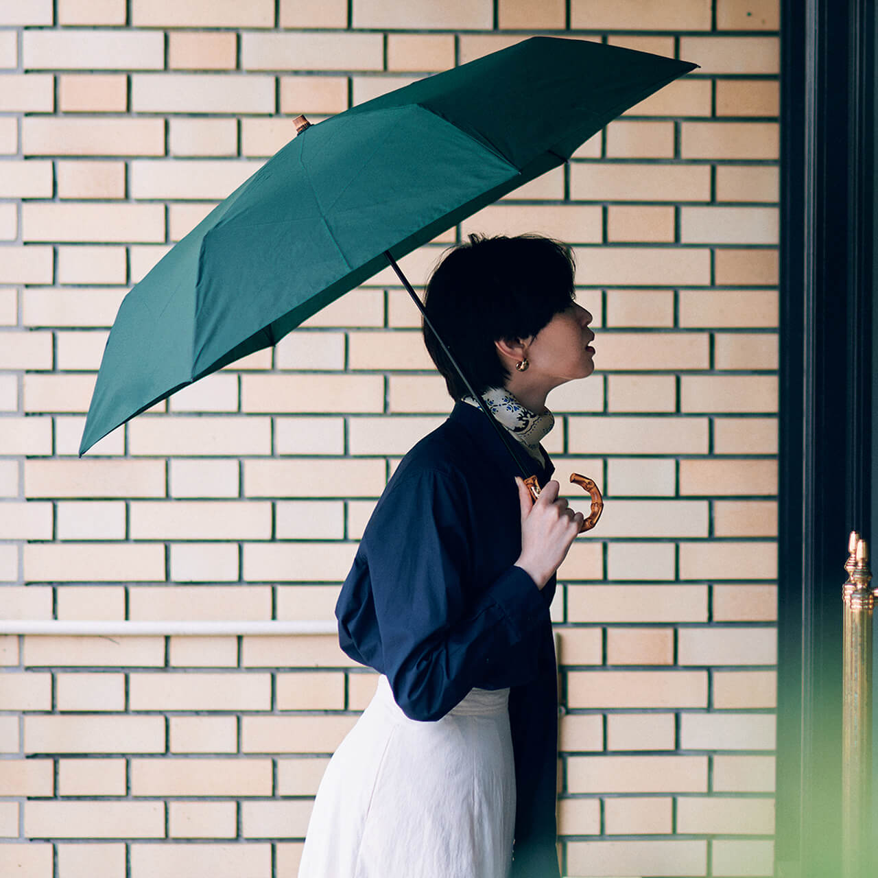 Traditional Weatherwear（トラディショナル ウェザーウェア）　［晴雨兼用］超軽量フォールディング バンブー ミニ
