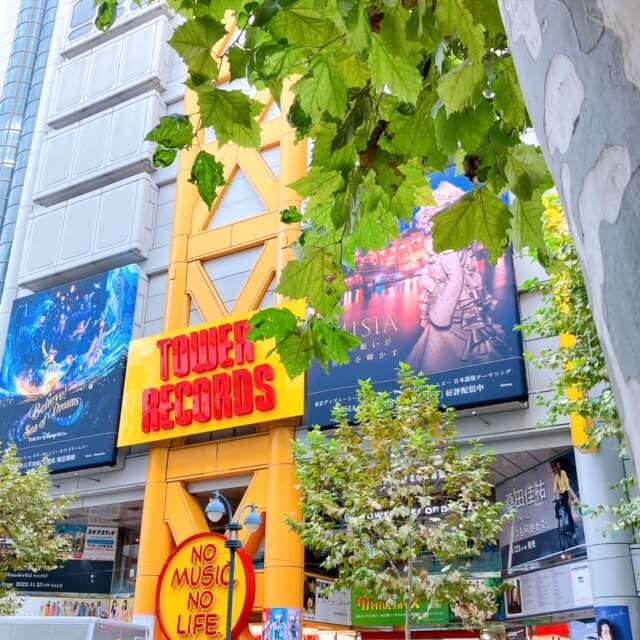 渋谷　タワーレコード　聖地