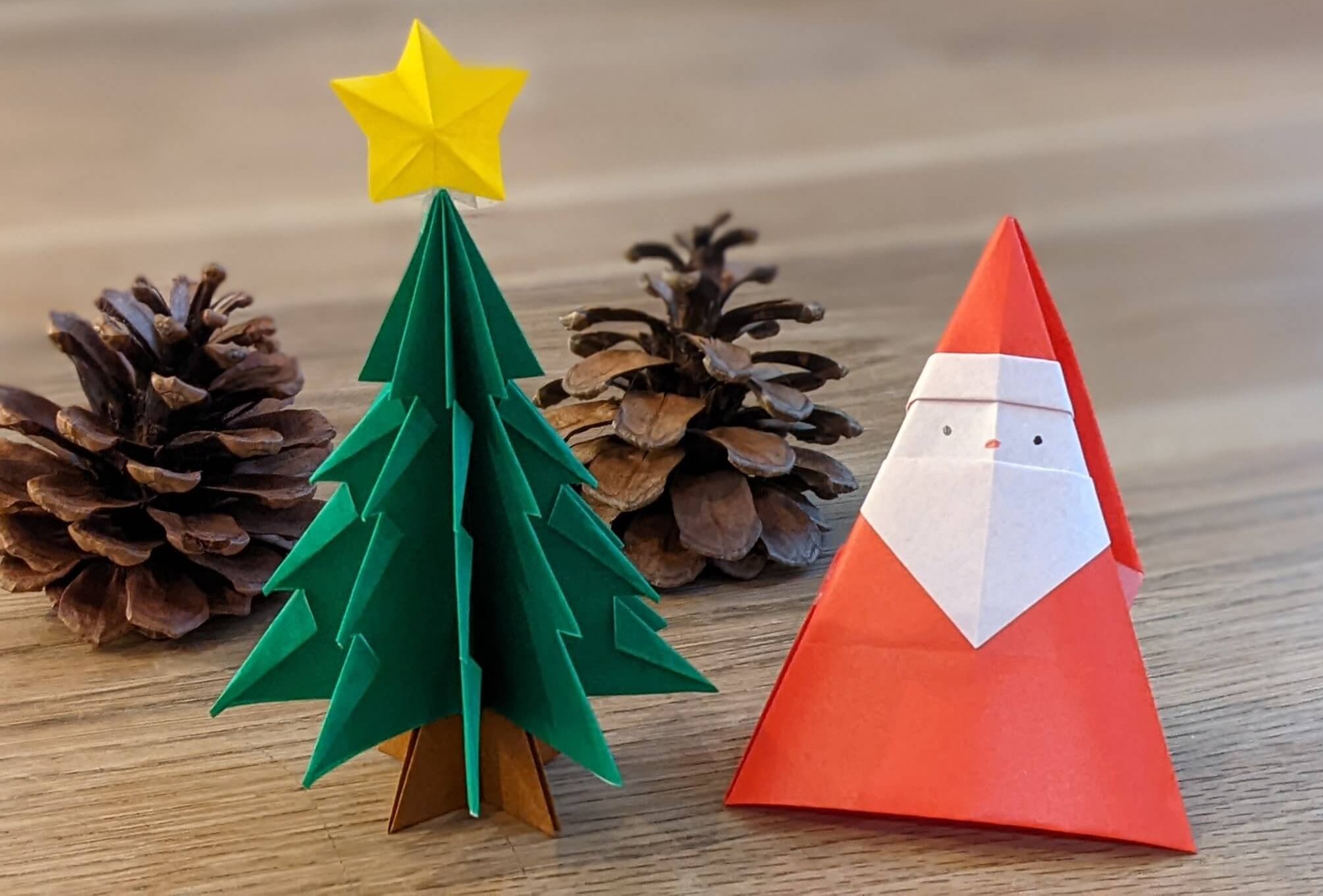 簡単かわいい 折り紙で作るクリスマスインテリアと最後のご挨拶 Lee