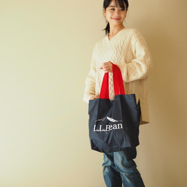 L.L.Bean BIGショルダートート＊私の使い方 | LEE