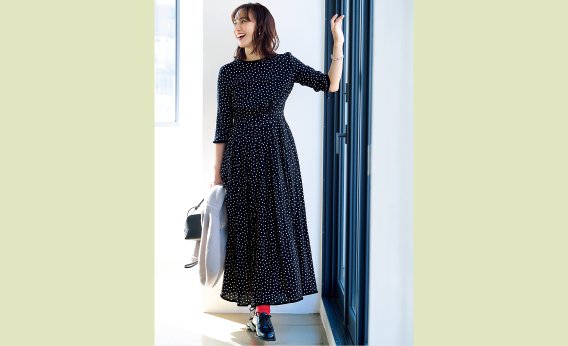 【女子会や学校行事にも！】着映え効果の高さで愛され続ける「シンメ」大人の華ワンピ