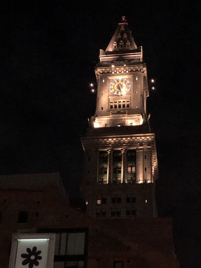 ボストンの時計塔
