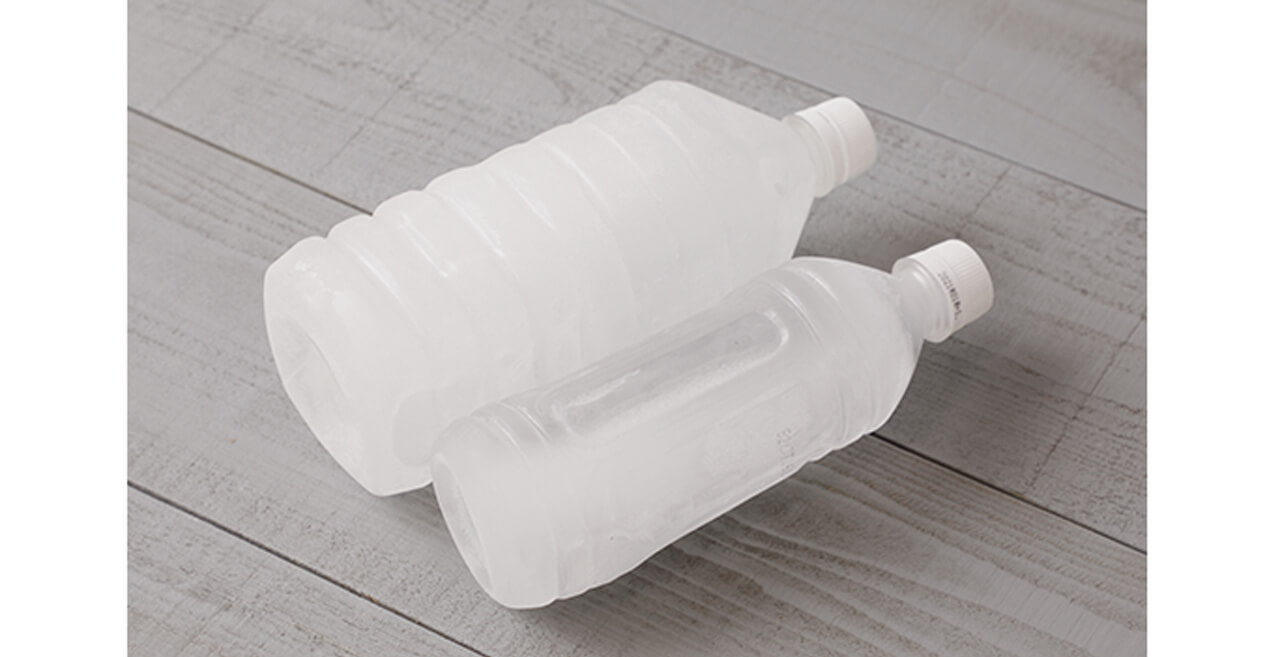 ７割収納に満たない場合は ペットボトルに水を入れて 凍らせて！