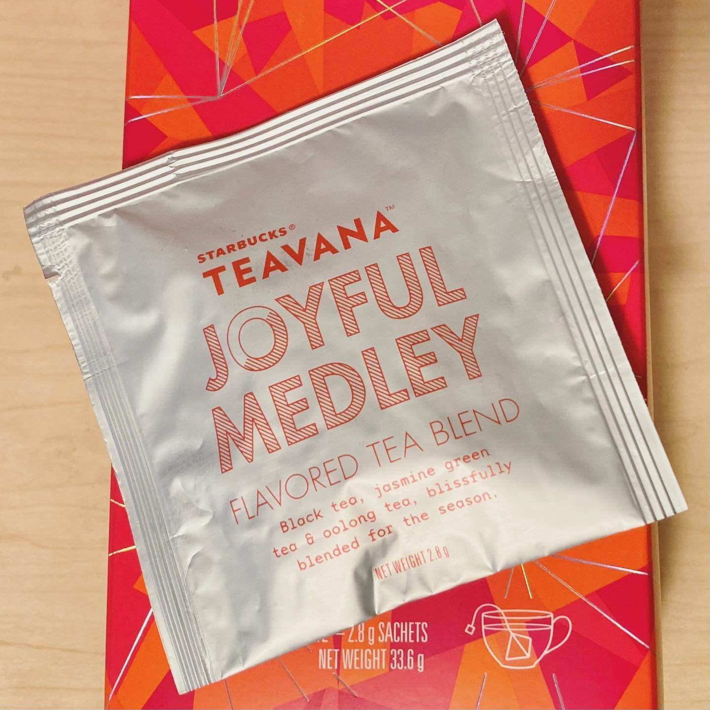 写真：ジョイフルメドレーティー茶葉の個別パッケージ