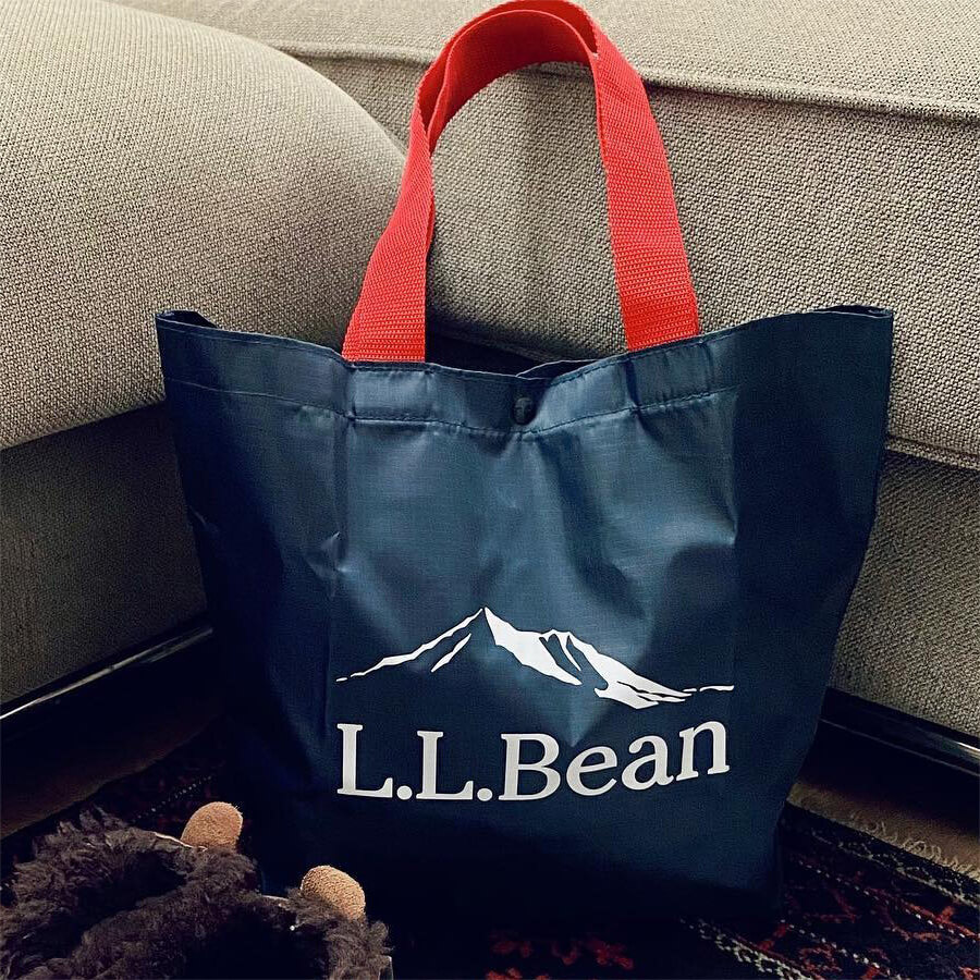 写真：LEE2023年1・2月合併号L.L.BeanのBIGショルダートート