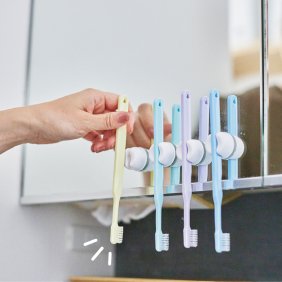 【OUR HOME Emiさん】歯ブラシホルダーが清潔に保てる収納方法