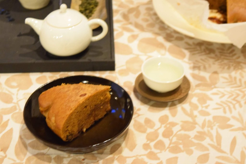 写真:手作りマーラカオと中国茶