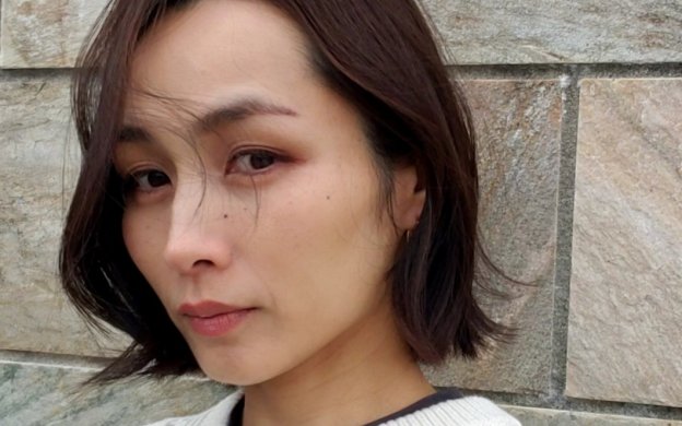 40代ボブ　スタイリング