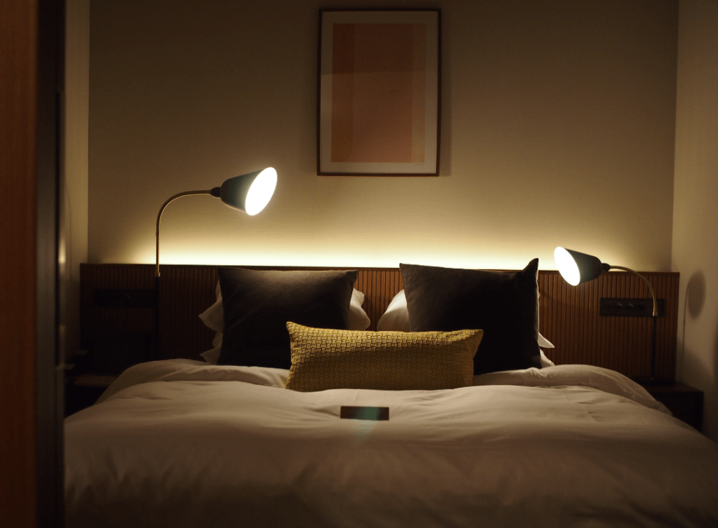 写真　青山グランドホテルのベッド