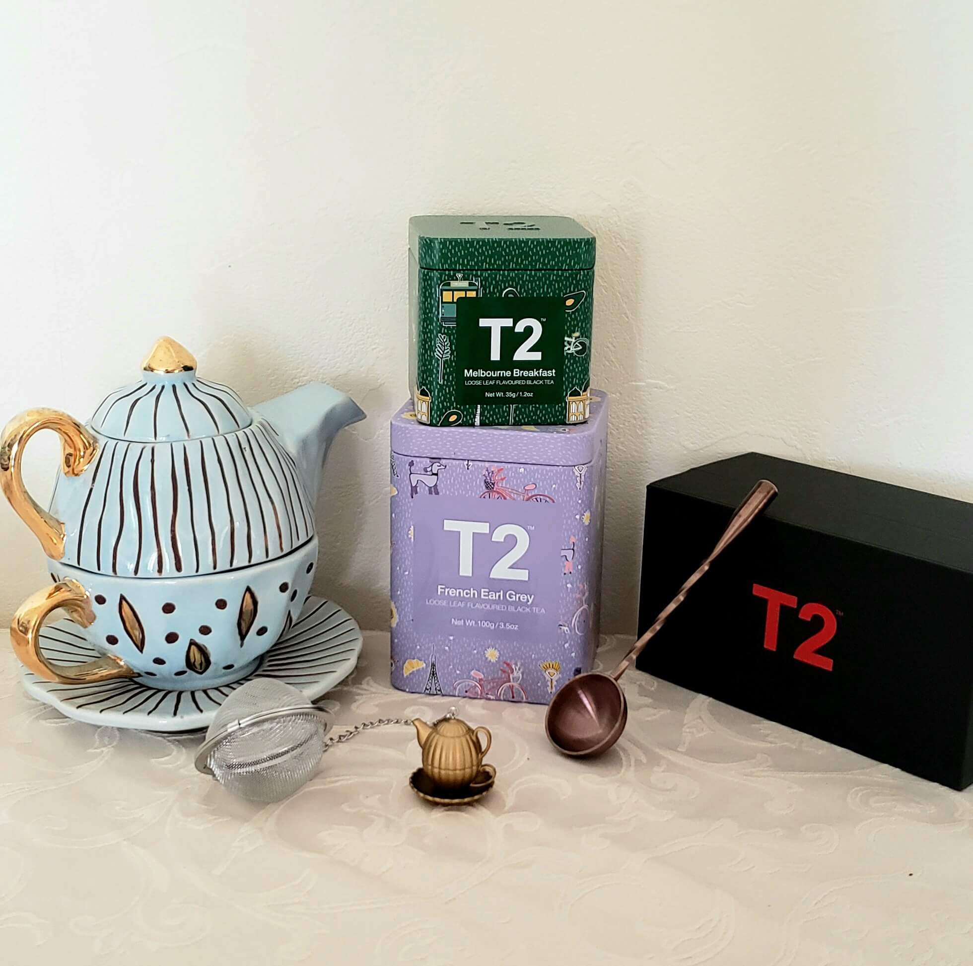ユナイテッドトウキョウ T2紅茶 期間限定 フレンチアールグレイ メルボルンブレックファスト ティーツー 通販
