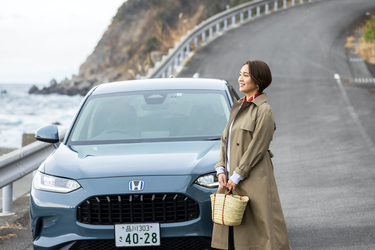 写真:ホンダ <ZR-V e:HEV> 料理家・和田明日香さん 運転 ドライブ旅